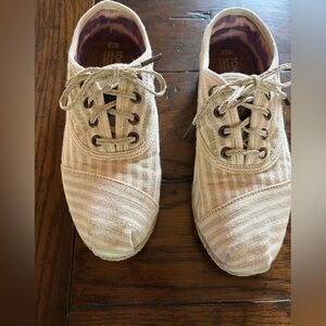 Toms Women's Tan Espadrille Sneakers